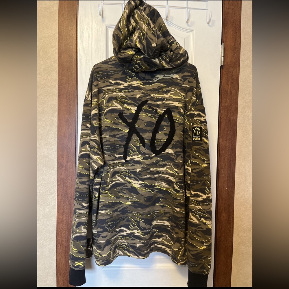 Puma x The Weeknd x XO camo hoodie